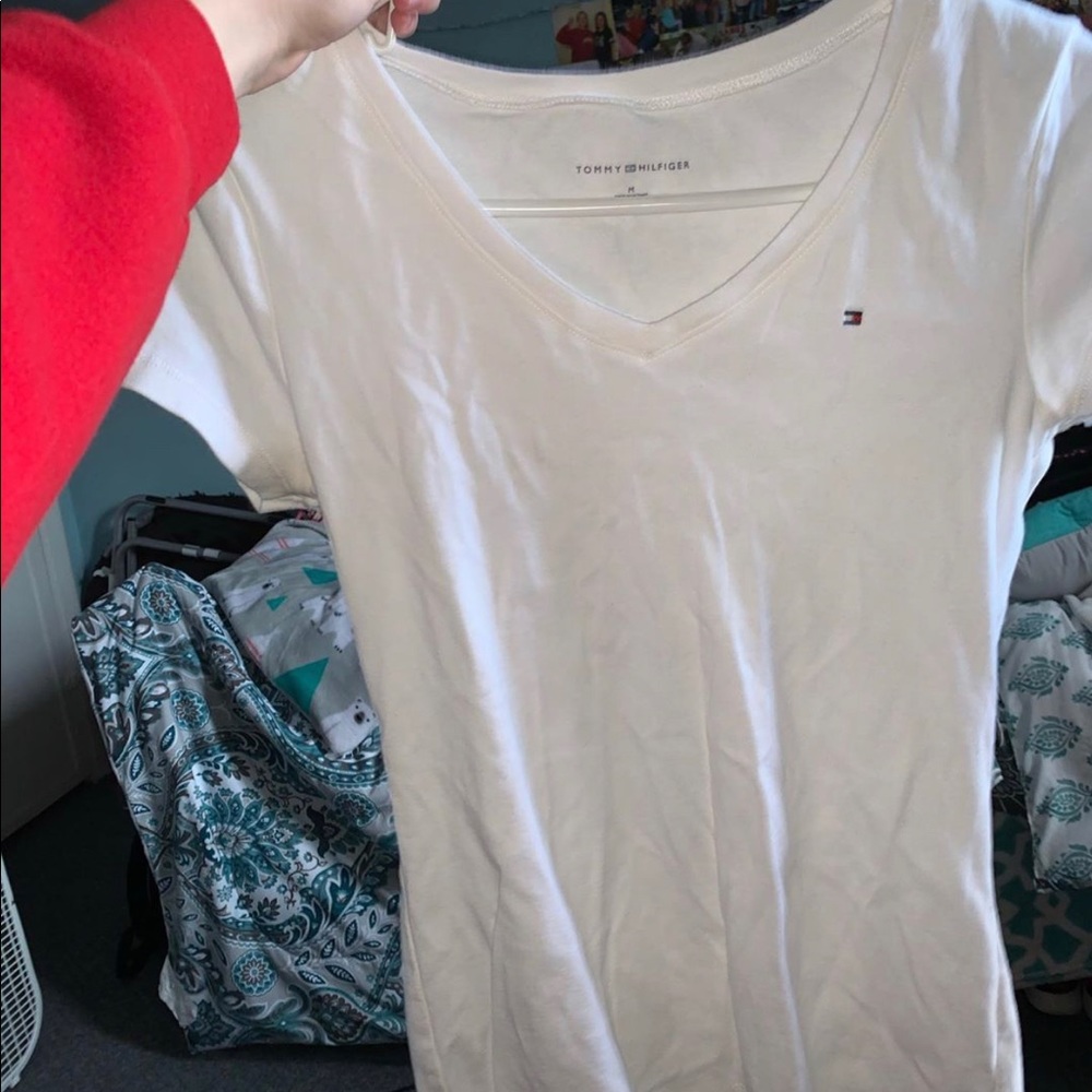 Tommy Hilfiger all white top